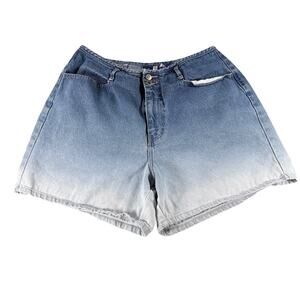 Venezia Jean Clothing Co Lane Bryant Denim Jeans Shorts Faded Sz 18